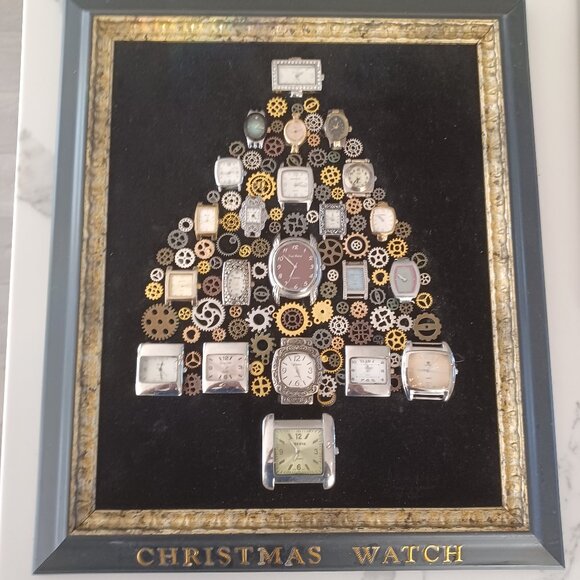 Christmas tree watch art - Picture 1 of 4